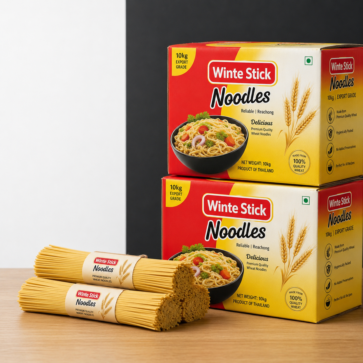 Packaged Bulk Noodle Cartons