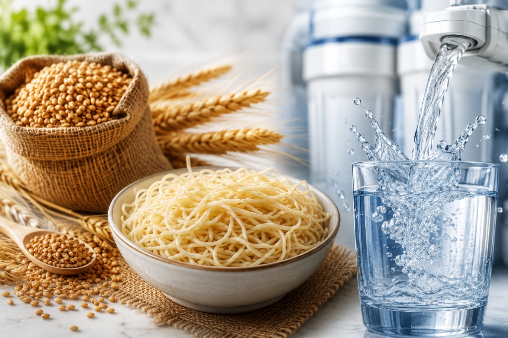 High-Protein Wheat & Pure RO Water